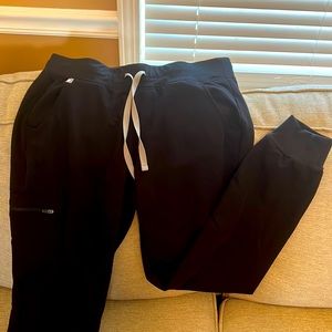 Black figs jogger pants. Like new